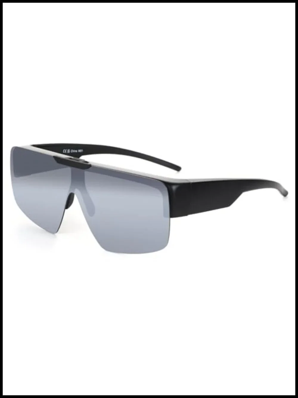 Oversized Fit Over Sunglasses with Flip Up Lens, Polarized UV400 Protection